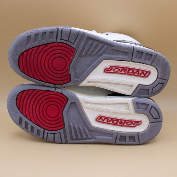 Jordan 3 Retro Mid White Cement Reimagined Shoes DM0967-100 Youth Size 5.5Y - Picture 8 of 8